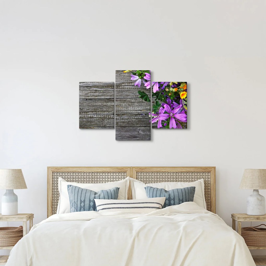 Obraz - lúčne kvety (90x60 cm)