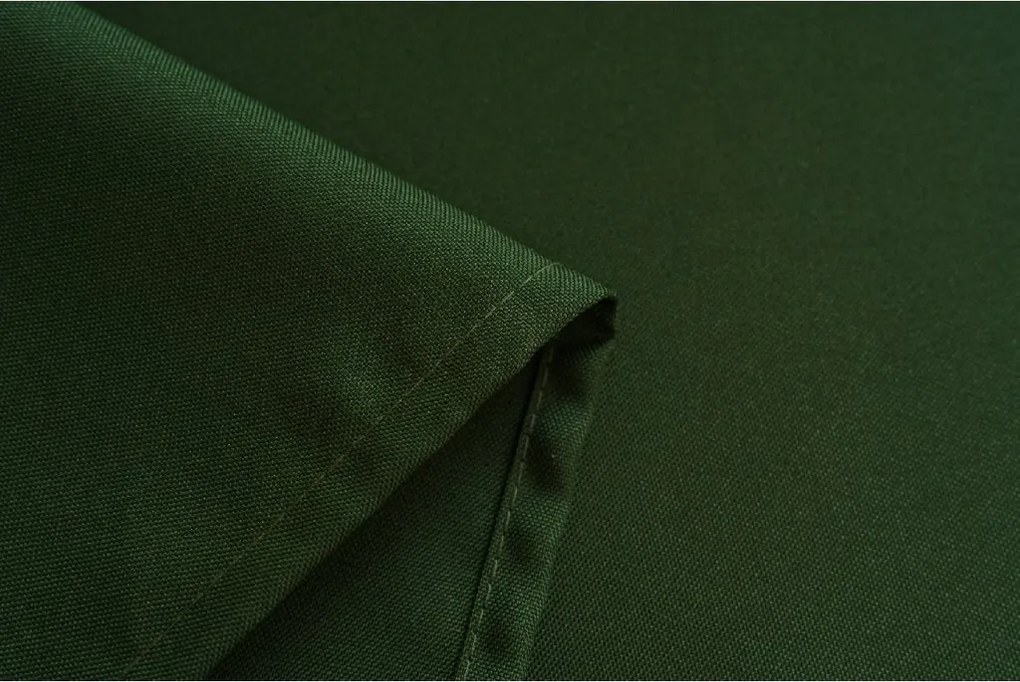 Záves OXFORD LIGHT 140x250 cm, tmavozelený Zavesenie: Kovové krúžky