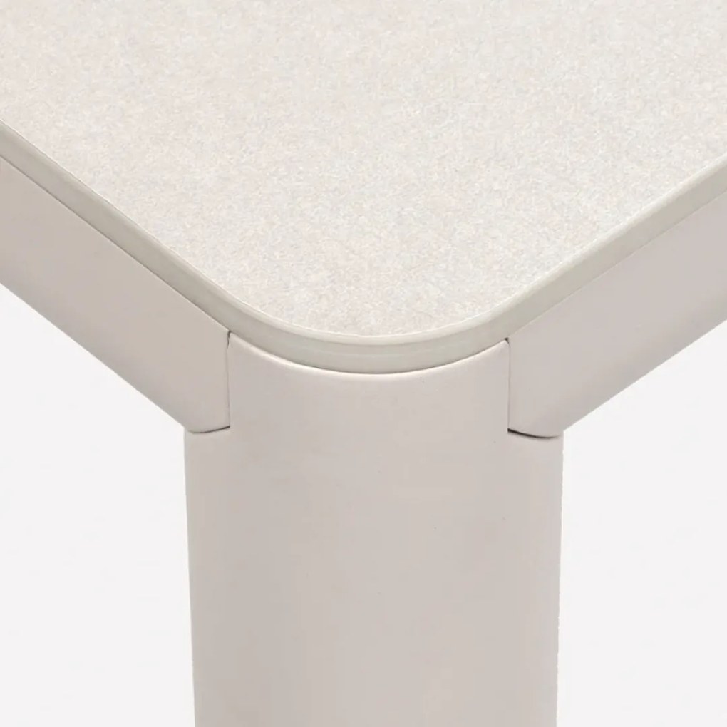 PIAVE 120x70 záhradný stôl tortora