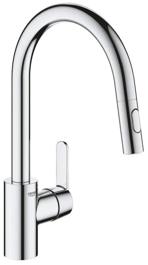 GROHE 31484001 - Drezová batéria GET lesklý chróm
