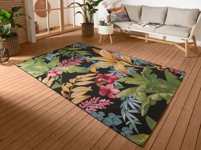 Koberec Hanse Home Flair Tropical Flowers viacfarebný