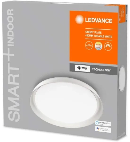 Ledvance - LED Stmievateľné stropné svietidlo SMART+ PLATE LED/24W/230V Wi-Fi