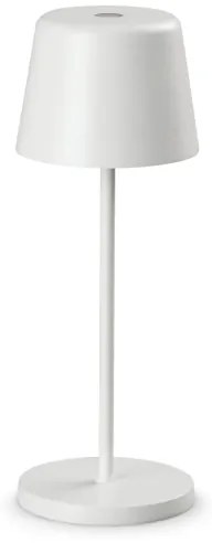 Ideal Lux - LED stmievateľná dotyková stolná lampa CUTE LED/2,5W/3,7V IP65 biela
