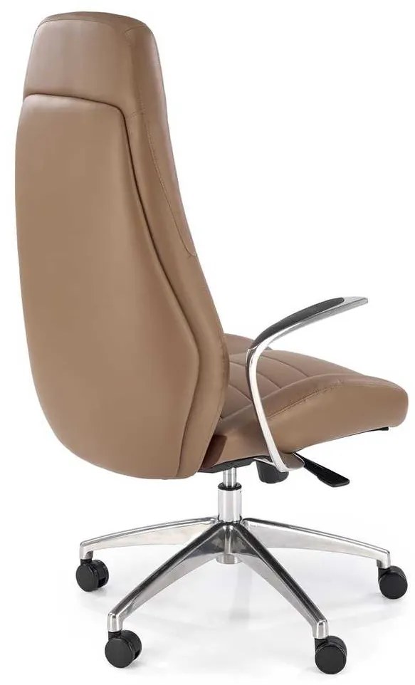 Kancelárske kreslo Sleek, hnedá