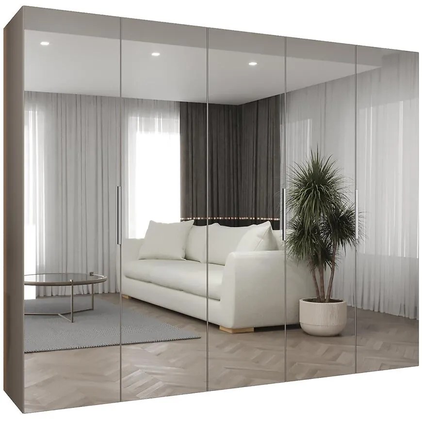 Skriňa Marbella III 250 kašmír/strieborný