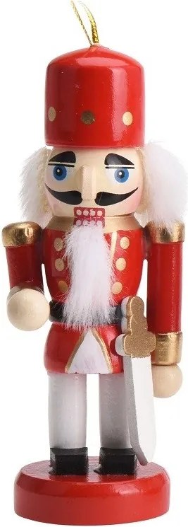 Set závesných luskáčikov 4 ks 9 cm
