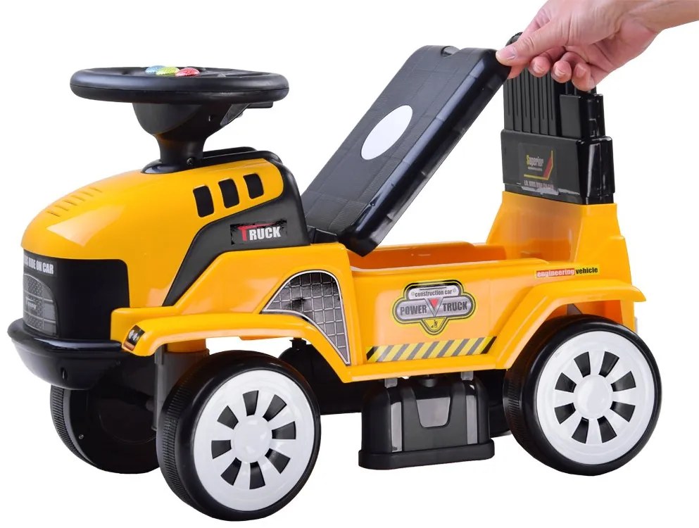 Traktor s prívesom Jokomisiada ZA3746 - žltý