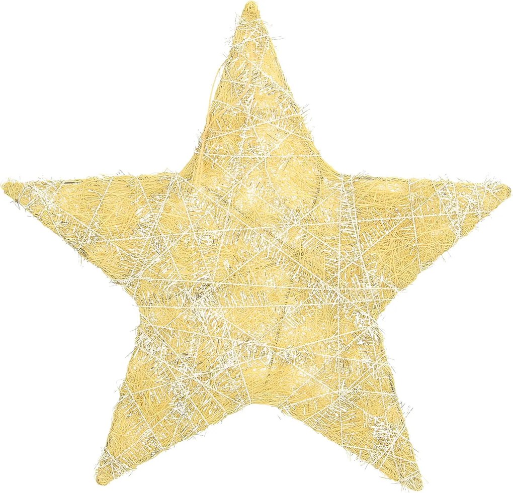 Vianočná ozdoba Golden Star II 30 cm