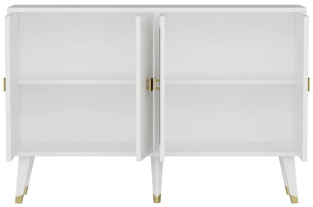 Skrinka Ahart White and Gold