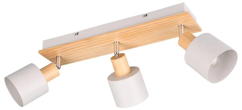 Bodové svietidlo v bielo-prírodnej farbe ø 9 cm Shanti – Trio