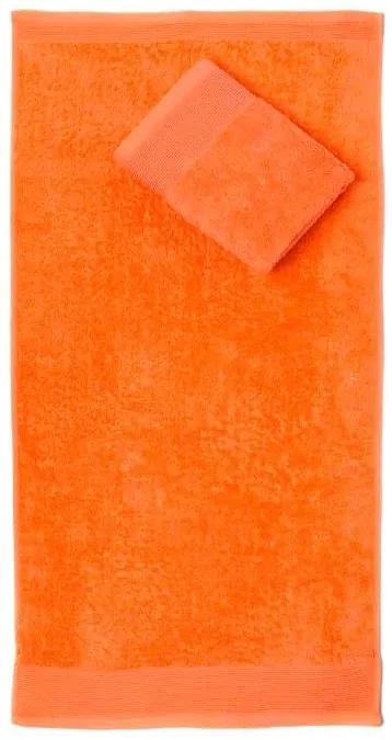 Bavlnený uterák Aqua 50x100 cm oranžový