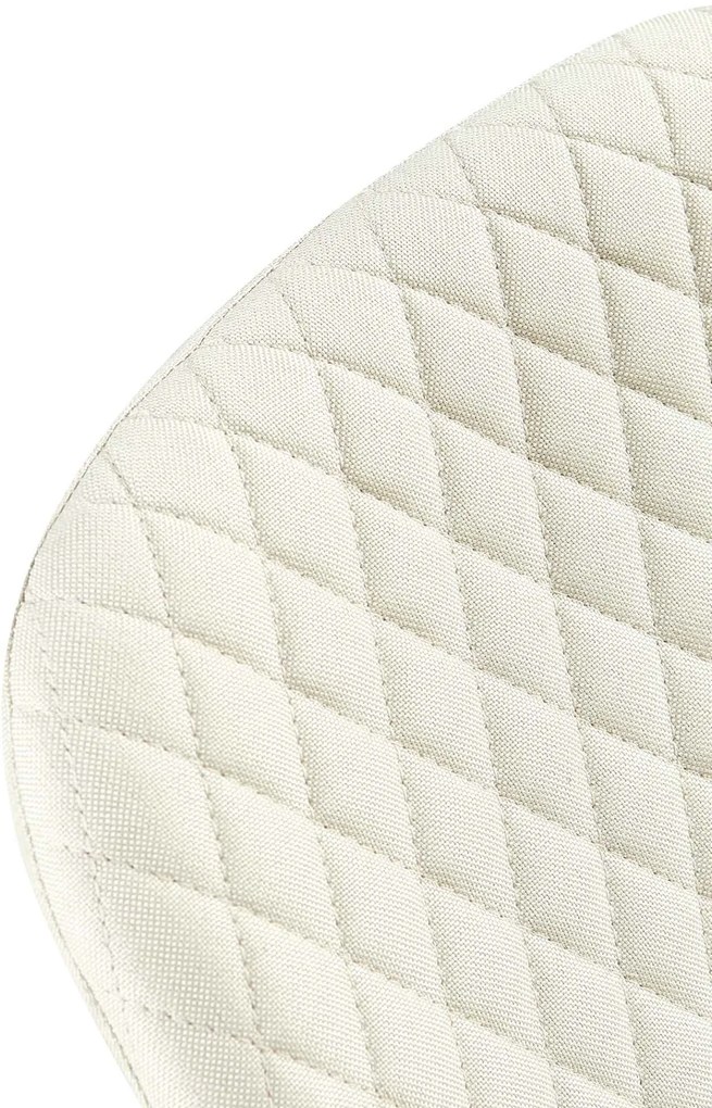 Stolička Giverny látka - krémová