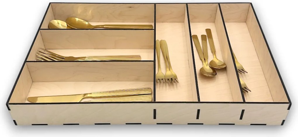 usporadejto.cz Príborník VASKY, 30 x 45,5 x 6 cm