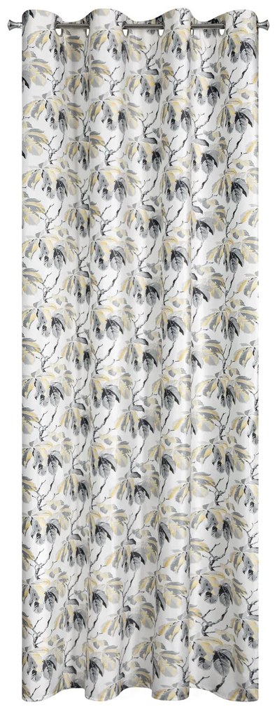 ZATEMŇOVACÍ ZÁVES NA KRÚŽKOCH MELISA 140X250 CM VZORORVANÁ