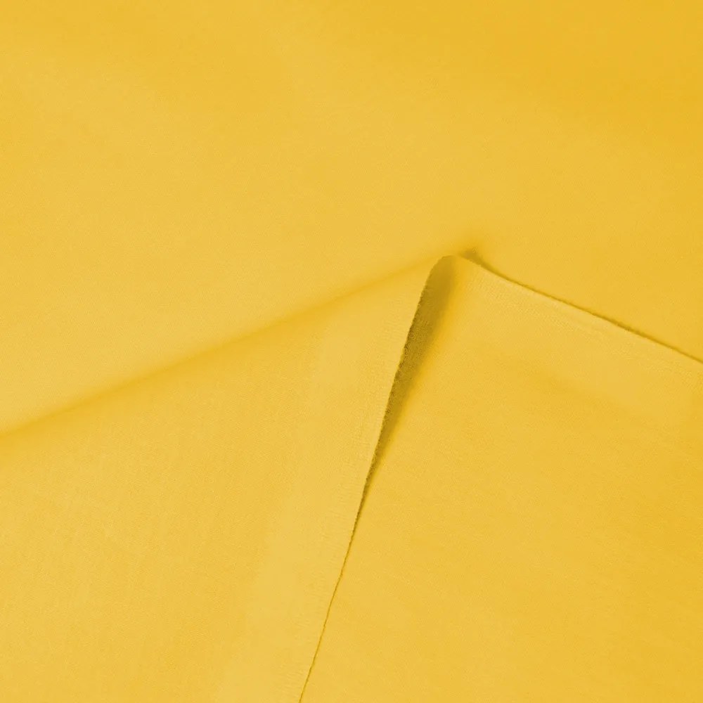 Biante Bavlnená obliečka na vankúš Moni MO-069 Žltá 50 x 70 cm