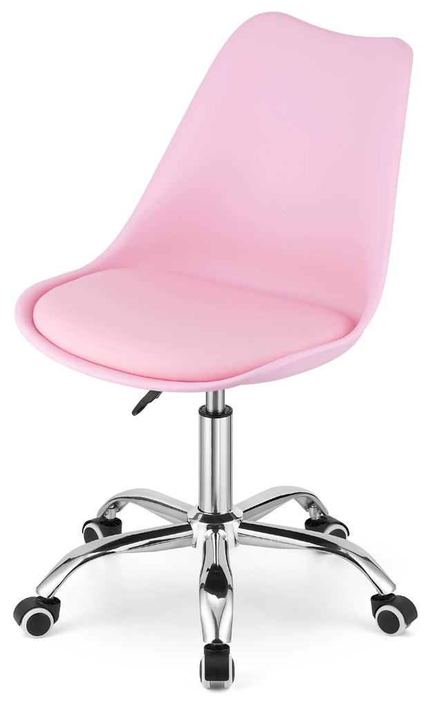 Bestent Kancelárska stolička ružová BASIC