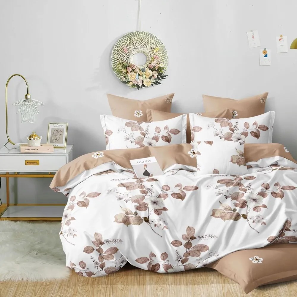 Francúzske obliečky Homa MIGIA COMFORT 6-dielna sada 200x220 cm
