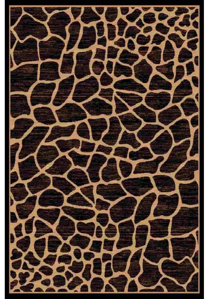 Kusový koberec PP Nadan hnedý 100x200cm