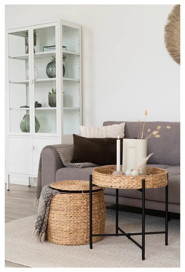 Okrúhly odkladací stolík ø 43 cm Delia – House Nordic