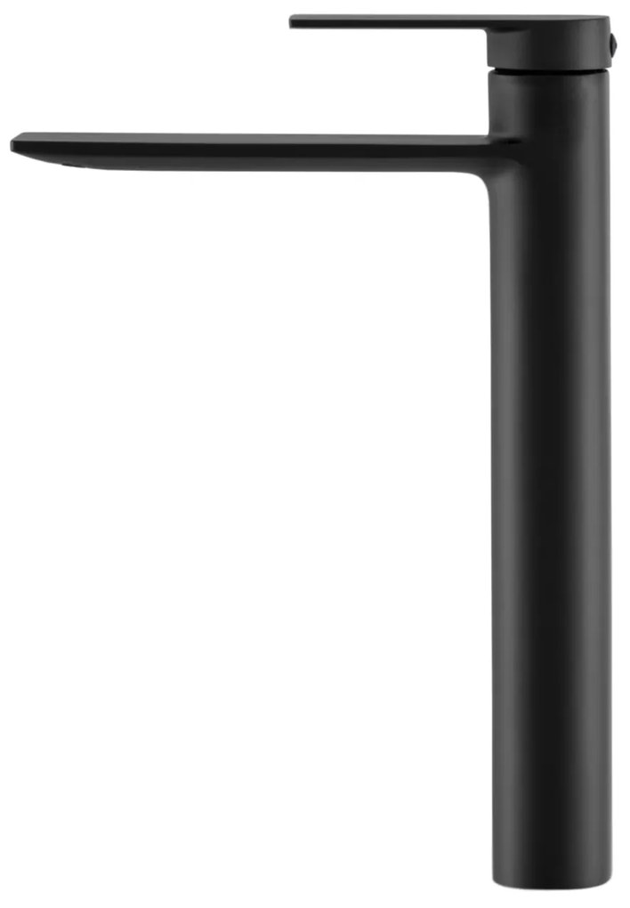 Gamma Faro, vysoká umývadlová batéria h-300, čierna matná, GMA-BFUW-C