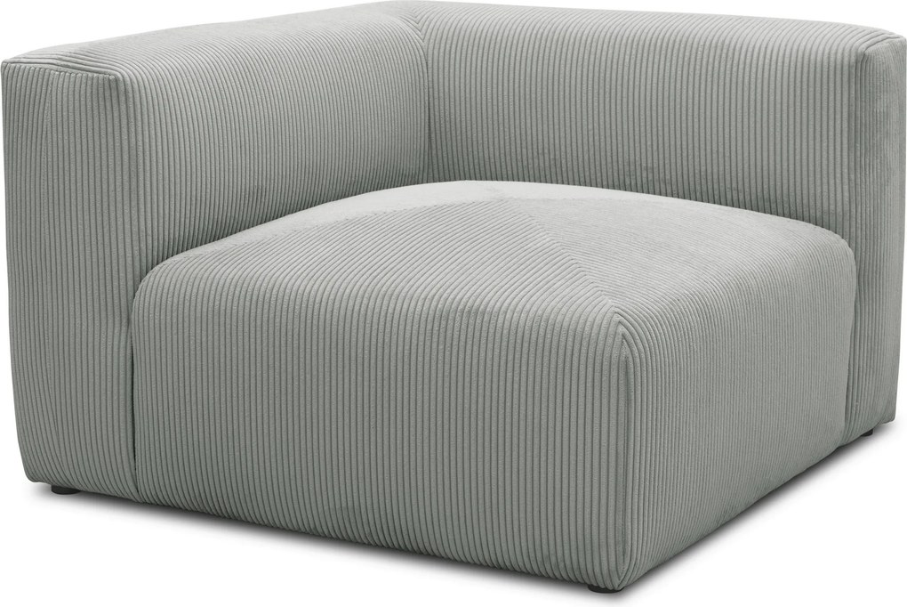 XXXLutz DIEL POHOVKY, textil, svetlosivá MID.YOU - Sedačky - 001776018403