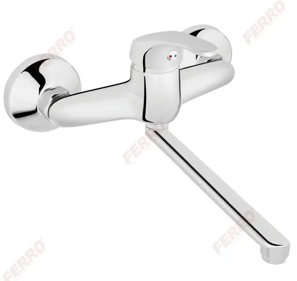 FERRO Basic, drezová batéria, chrómová, BBC5