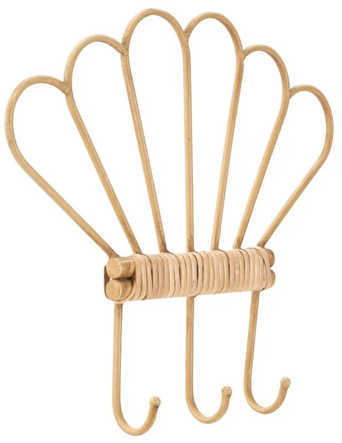 Kovový nástenný vešiak v prírodnej farbe Panama - Mauro Ferretti