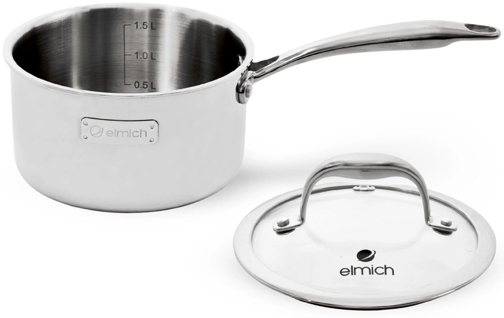 Elmich Trojvrstvová nerezová rajnica na indukciu Trimax XS 16 cm (2 l)