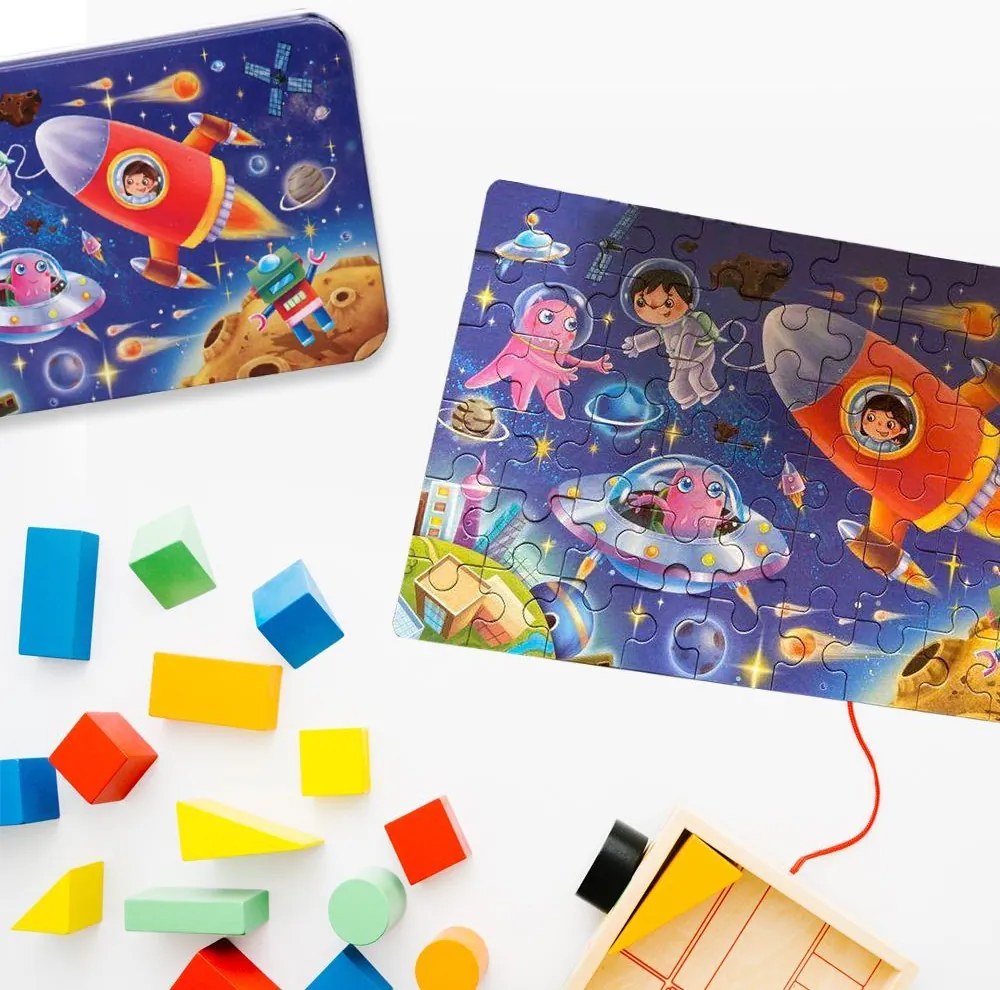 DAALO Dětské puzzle - vesmír