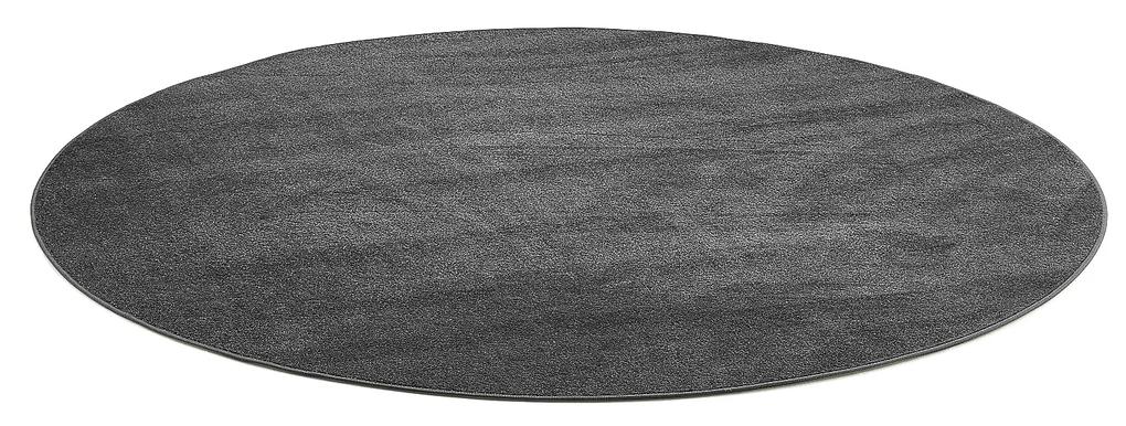 Okrúhly koberec KEVIN, Ø 3000 mm, šedá