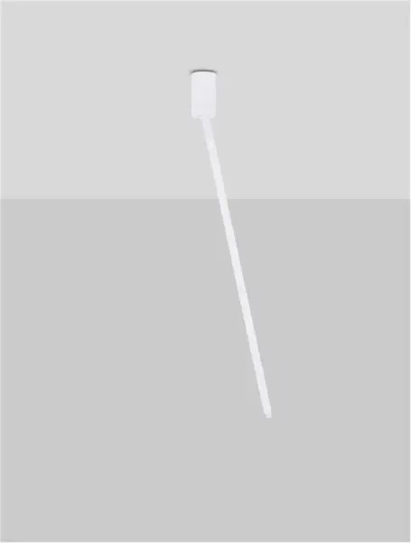 LED biele designové stropné svietidlo Ornos 70