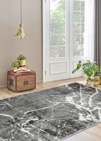 Koberce Breno Kusový koberec VICTORIA 8002 - 0644, sivá, viacfarebná,133 x 190 cm