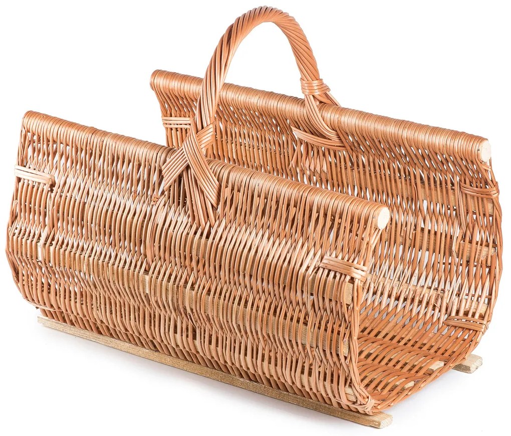 Kôš krbový prútený guľatý Les I.š. 50 x hl. 30 x v. 28/40(cm)