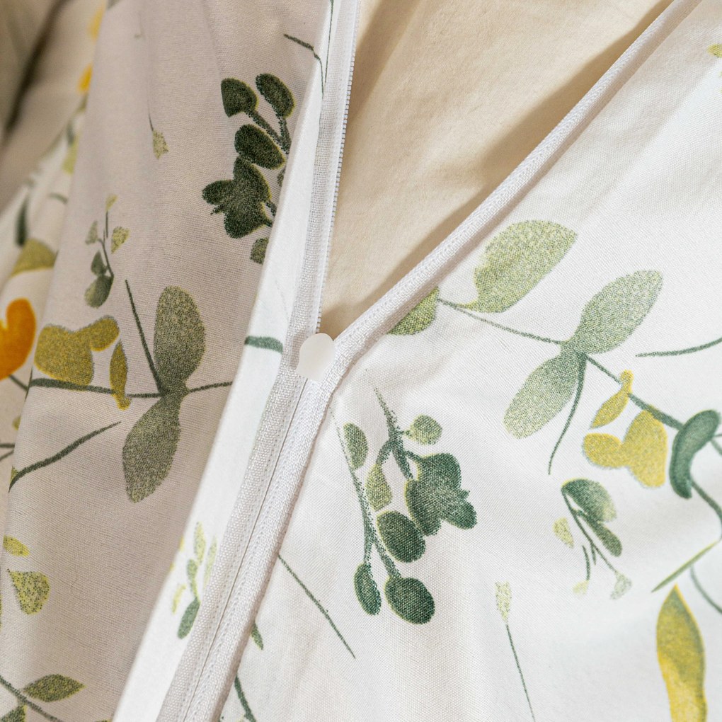 Obliečka na vankúš z mikrovlákna CITRUS GARDEN 50x70 cm, biely