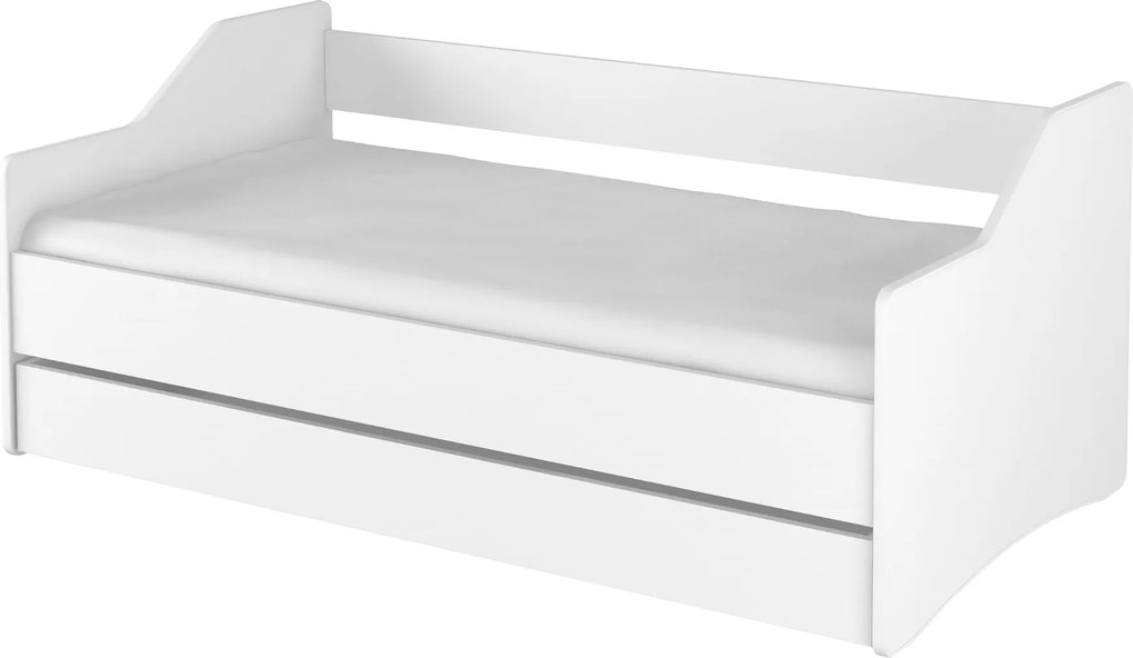 DO Detská posteľ Lulu - 180x80 cm Farba: Biela