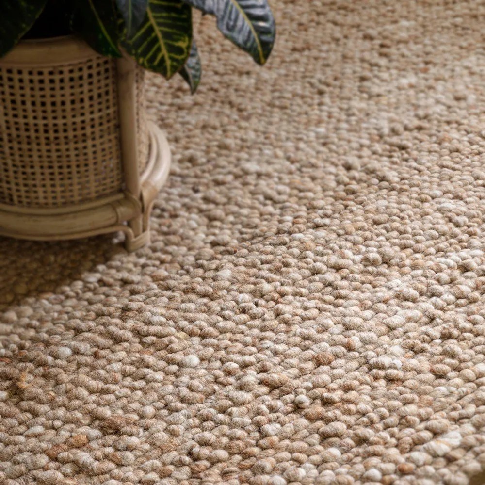 Béžový ručne tkaný vlnený koberec 120x170 cm Adler Honey – Asiatic Carpets