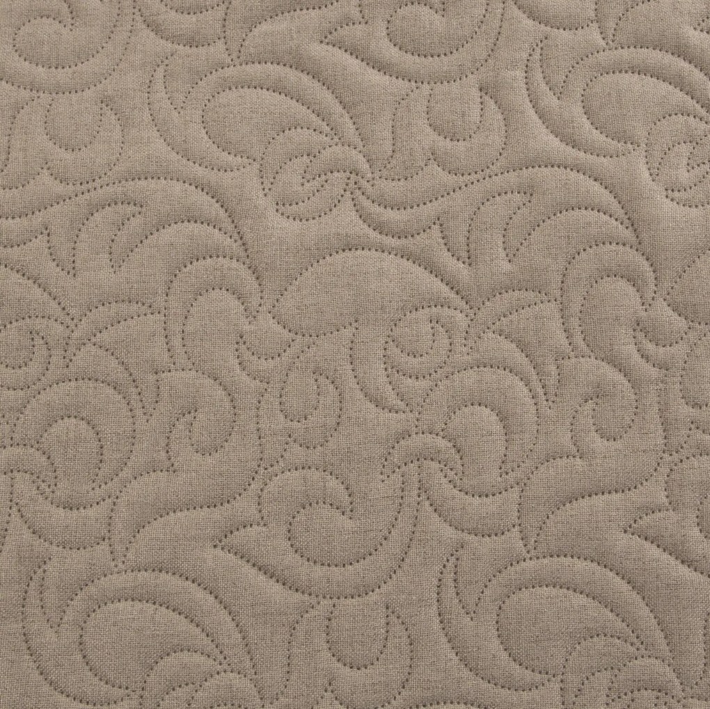 PREHOZ NA POSTEĽ LEN4 200X220 CM BÉŽOVÝ