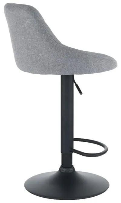 Kondela Barová stolička, TERKAN, sivá/čierna