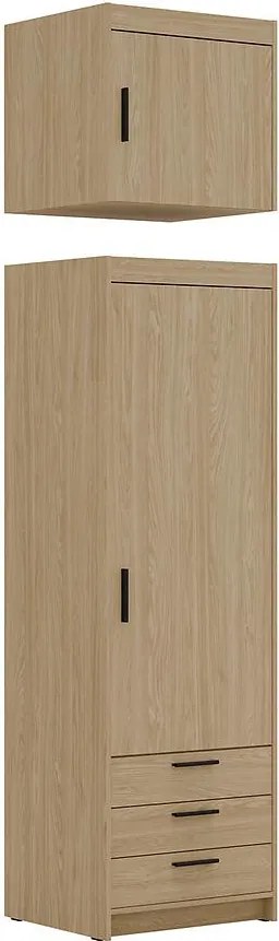 Nadstavec na skriňu Elena 1D dub olejovaný