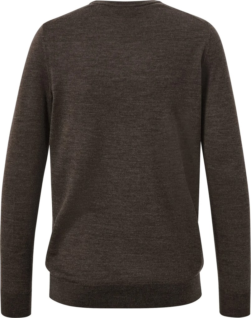 Pulóver z merino vlny, hnedý