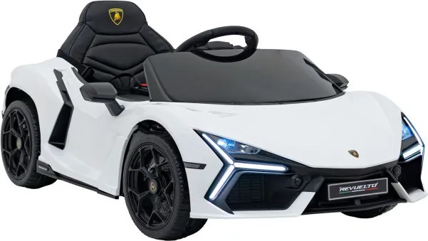 Elektrické autíčko Lamborghini Revuelto biele