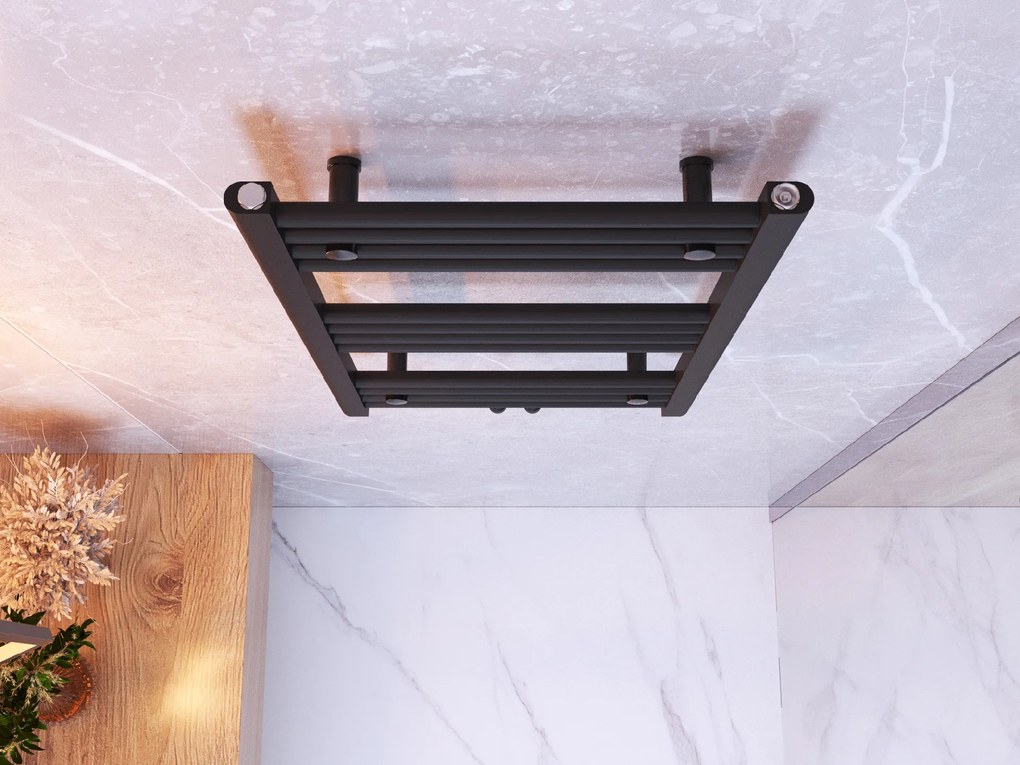 Gamma Erga Simple, vykurovacie teleso 800x600 mm, 374 W, čierna, ERG-LAV-SIMP-8060-BK