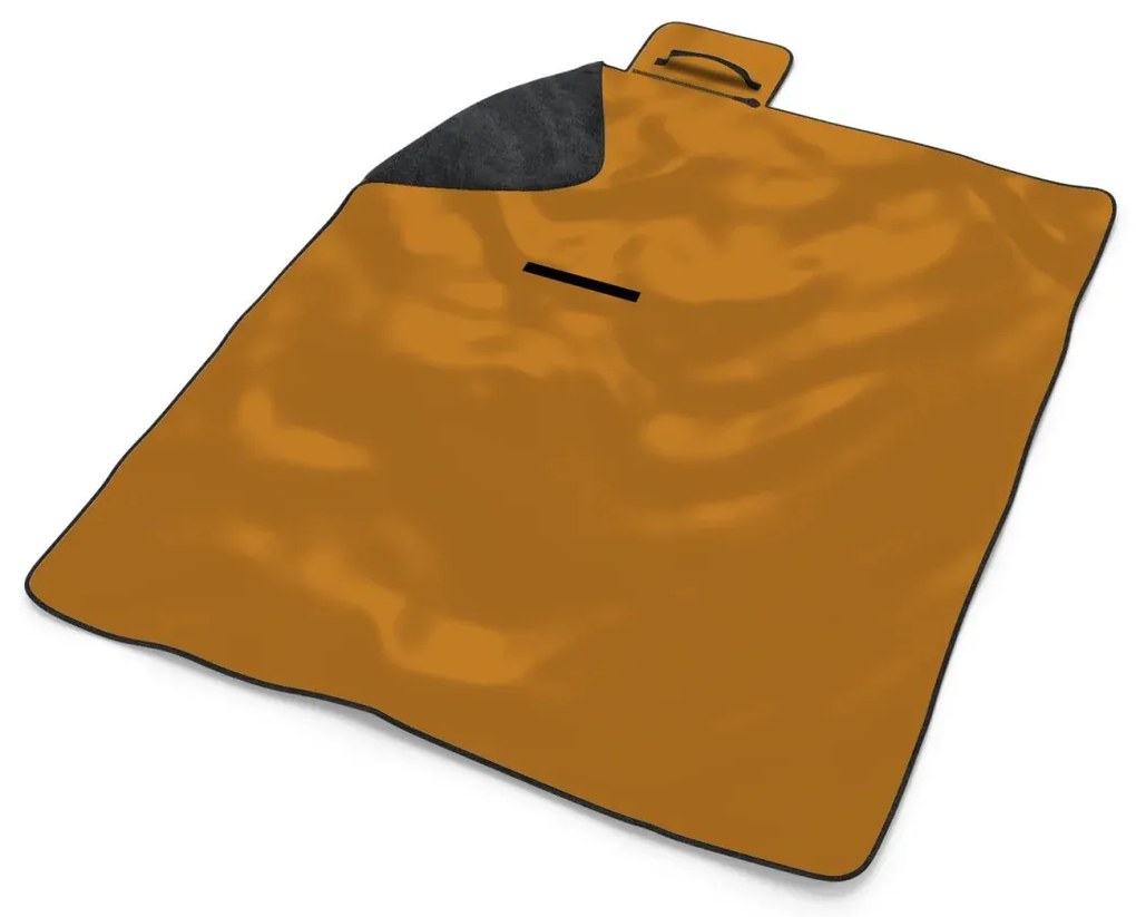 Sablio Plážová deka Okrová: 200x140 cm