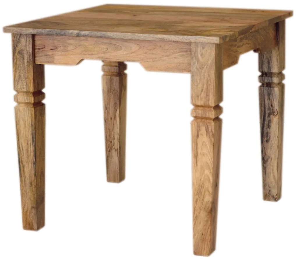 furniture-nabytek.cz - Drevený stôl konferenčný z masívu mango 60x55x60