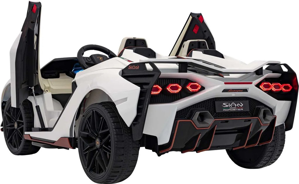 Ramiz Lamborghini SIAN Biele vozidlo