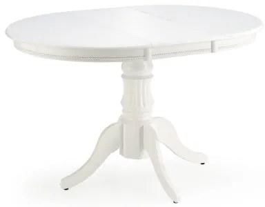 Rozkladací jedálenský stôl WILLIAM biely