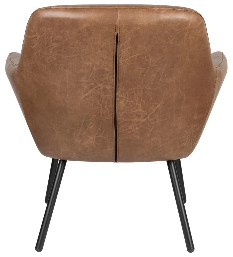 Hnedé kreslo Dude – White Label