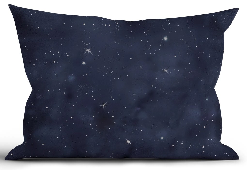 Bavlnená obliečka na vankúš Renforcé 40 × 60 cm - Hviezdna obloha