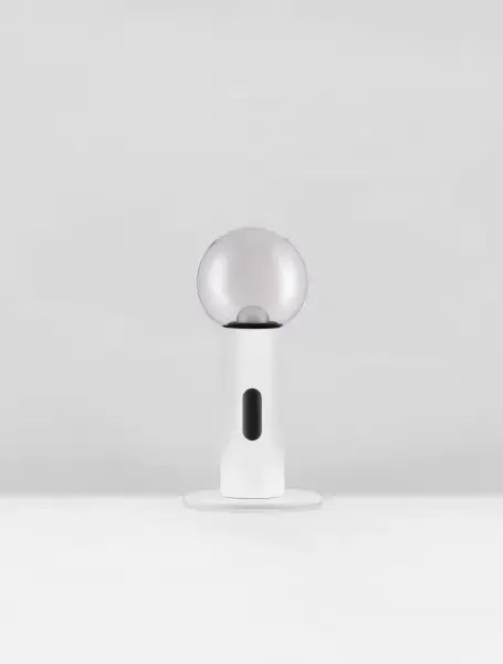 LED stmievateľná biela stolná lampa Chronos