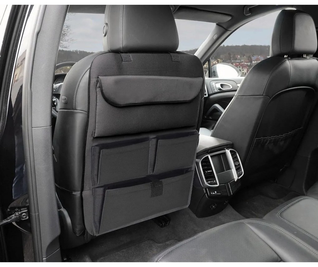 Organizér na predné sedadlo Premium, čierna